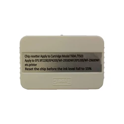 Reiniciador de chips de cartucho de tinta T604 T503 para impresora Epson, WF-2910, WF-2930, WF-2950, XP-2200, XP-2205, XP-3200