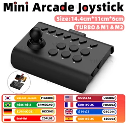 Mando Arcade Inalámbrico Joystick PC Android iOS Switch PS4 PS3