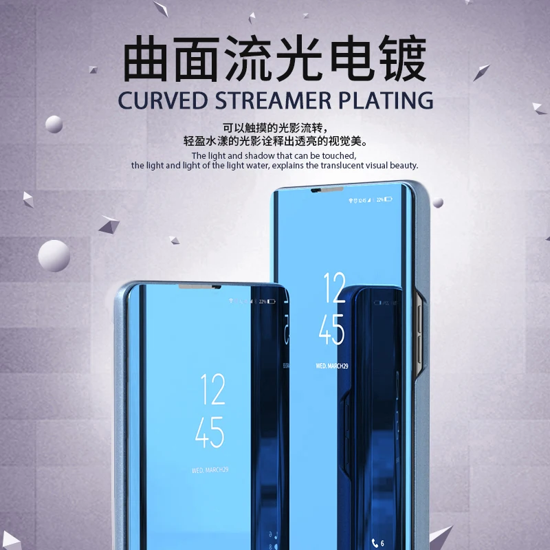 Funda para Honor X8B, soporte de espejo galvanizado curvo, Funda trasera de protección para cámara para Huawei Honor X8B, Funda de parachoques a prueba de golpes - imagen 5