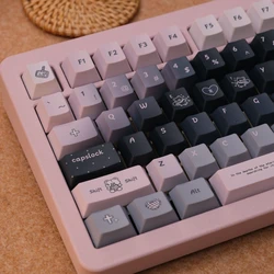Bear Story Teclas PBT Perfil Cherry para MX Switch Sublimación