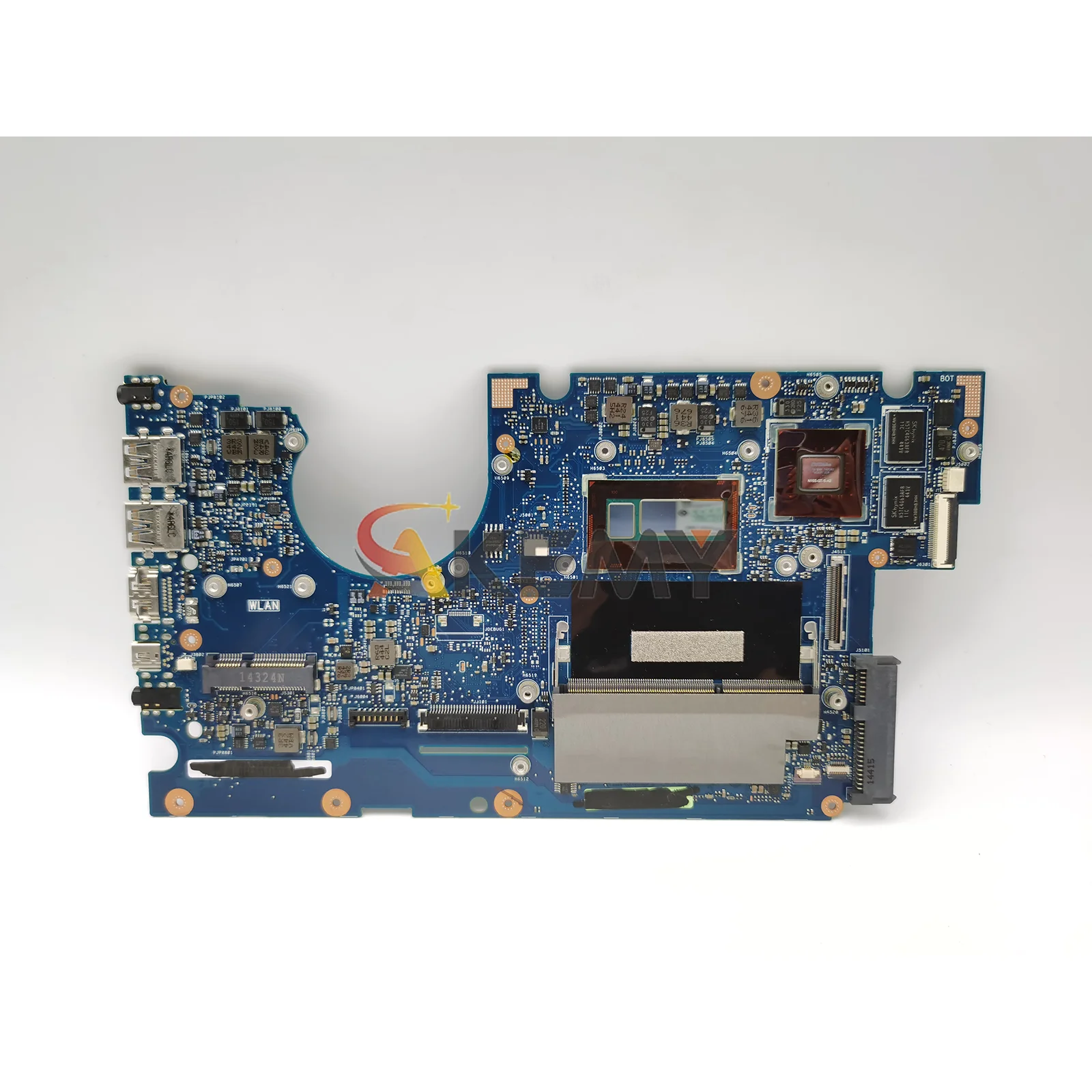 Placa base para ordenador portátil UX32LN para ASUS ZenBook BX32LA BX32LN UX32L UX32LN placa base para portátil con CPU I3 I5 I7 100% pruebas OK envío rápido - imagen 3