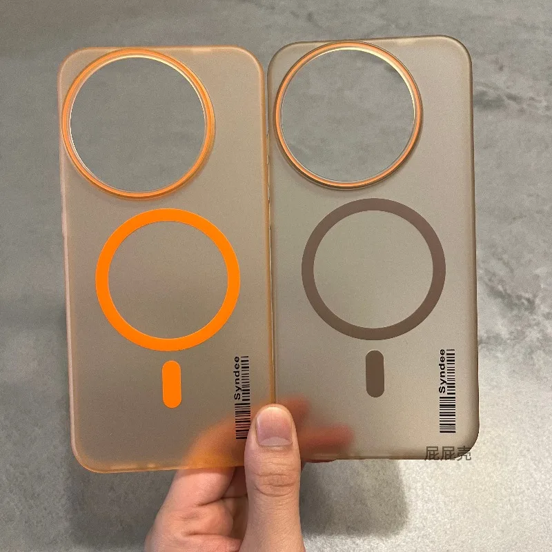 Para Realme GT 8 Pro funda para Magsafe magnética mate Pc translúcido funda para Realme Gt8 Pro 8pro cubierta de protección a prueba de golpes - imagen 3