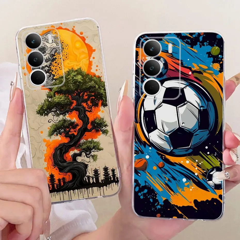 2025 funda de diseño moderno a la moda para Realme C71 funda trasera de silicona suave TPU para RealmeC71 C 71 4G RMX5303 fundas de teléfono - imagen 2