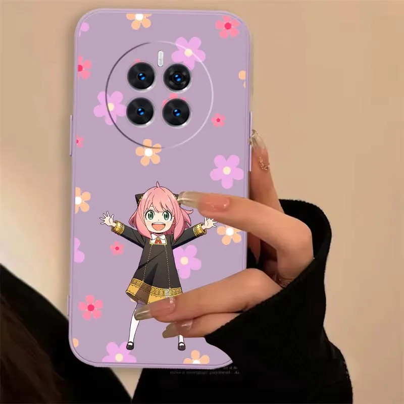 Funda de Anime Girl Anya para Huawei Honor Play 7T 6T 5T 5 4T 40 4 30 3 20 Magic 8 7 5 4 3 Pro Lite Plus - imagen 2