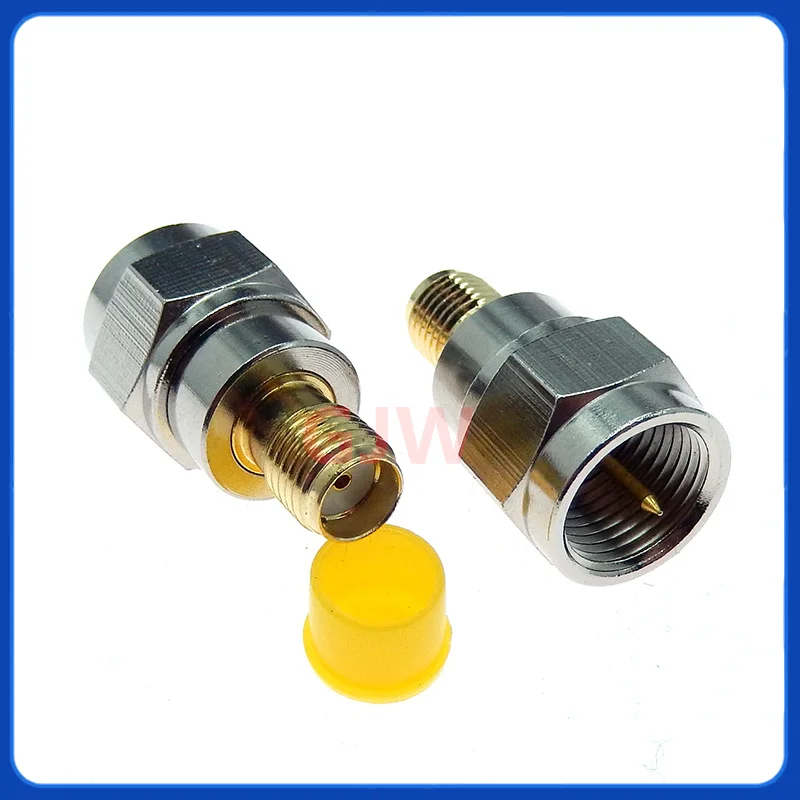 1 Uds nuevo adaptador de SMA-F F interruptor macho SMA conector recto hembra al por mayor más favorable