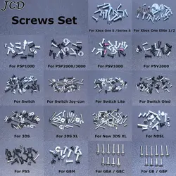 Kit Tornillos de Repuesto para Consolas 3DS XL, Switch, PSP, PSV y Xbox