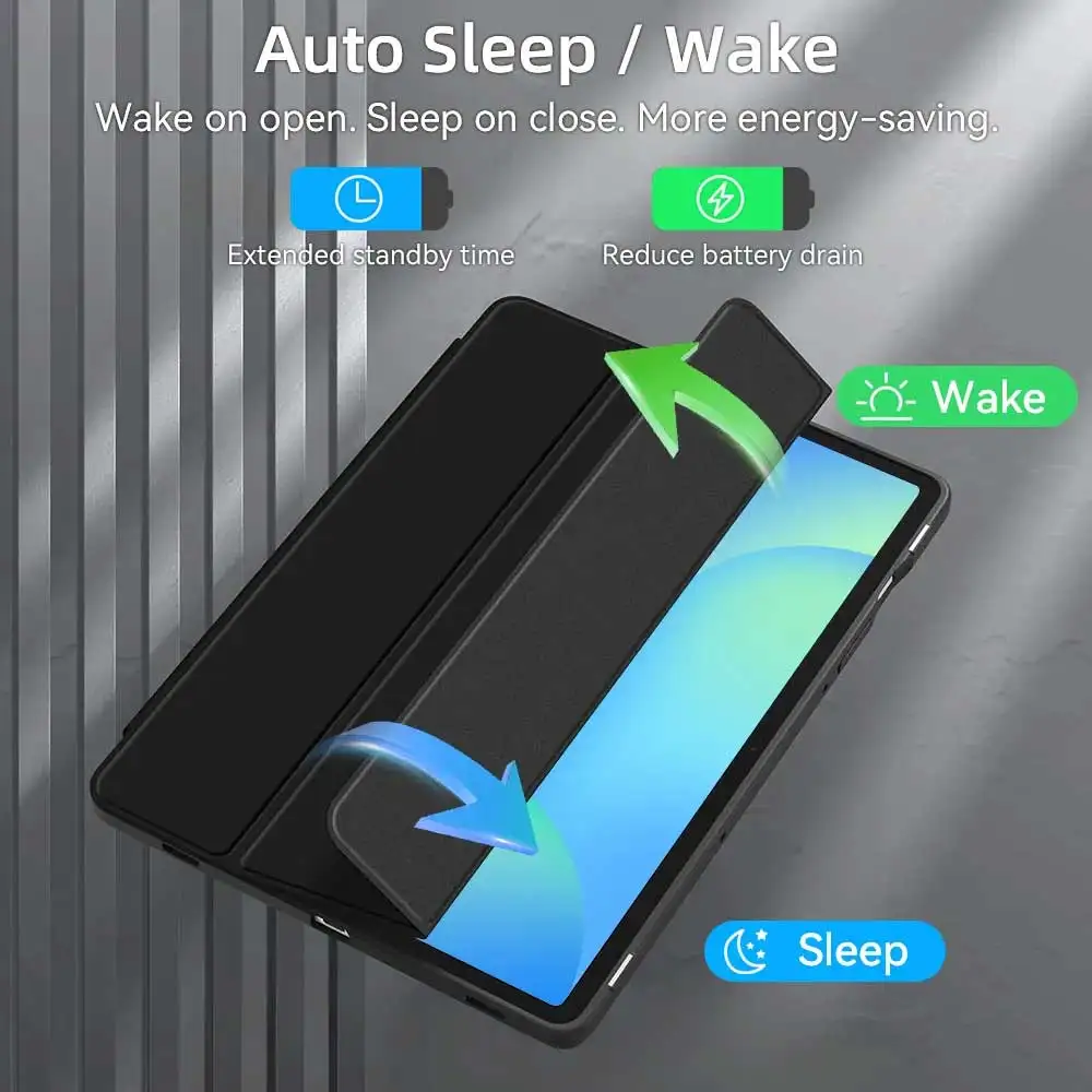 Funda para tabletas Samsung Galaxy Tab A9 A9 Plus S9FE S10 FE(2025) 10,9 pulgadas S8/S7 11 pulgadas S7+/S8+/S9+/S10+ 12,4 pulgadas S6 Lite 10,4 pulgadas - imagen 3