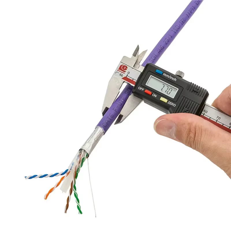 Cable Ethernet Cat 6 FTP RJ45 Púrpura – Conexión 1 Gbps - imagen 2