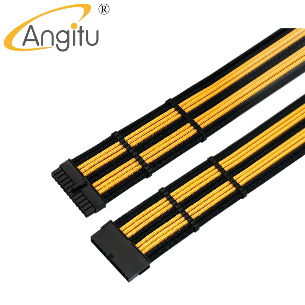 Kit de Cable de alimentación de extensión PSU, 1x24 pines MB, 1x4 + 4 pines CPU, 1xPCIE 6 + 2P 4MM - imagen 2