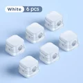6PCS White