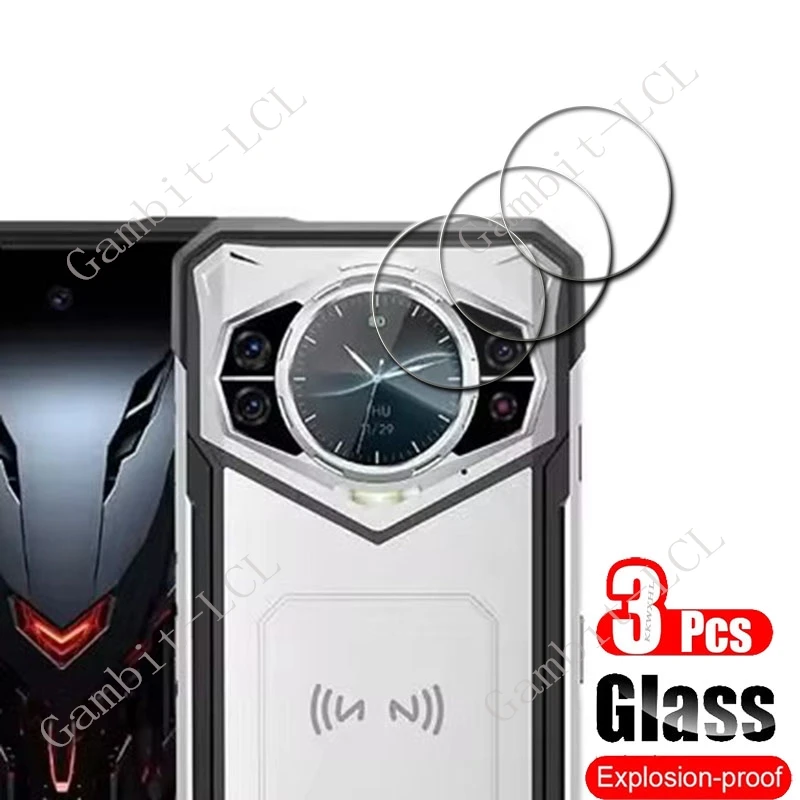 3 uds 9H vidrio templado para Doogee S200 Protector en DoogeeS200 lente de cámara trasera Protector de pantalla película - imagen 5