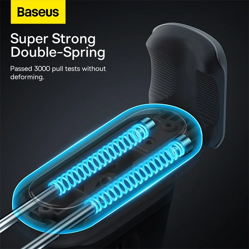Baseus-Soporte de teléfono para coche, accesorio con rejilla de ventilación, para iPhone 14, 13, 12 Pro, Samsung S22, S21, Xiaomi, Huawei - imagen 5