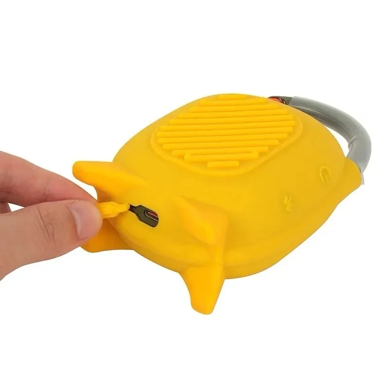 Funda de silicona a prueba de golpes, funda protectora de transporte a prueba de polvo, funda de pie para altavoz portátil Jbl Clip4 BT - imagen 5