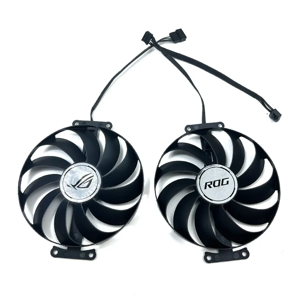 Ventilador de GPU de 5 pines y 95MM para ROG-STRIX-RX6600XT, para ASUS ROG-STRIX-RX 6600 XT, RX 6600, nuevo - imagen 3