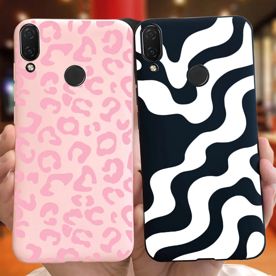 Funda de teléfono con patrón de moda para Huawei Nova 3i, carcasa trasera de TPU de silicona suave, Color caramelo, INE-LX1, INE-LX2 - imagen 2