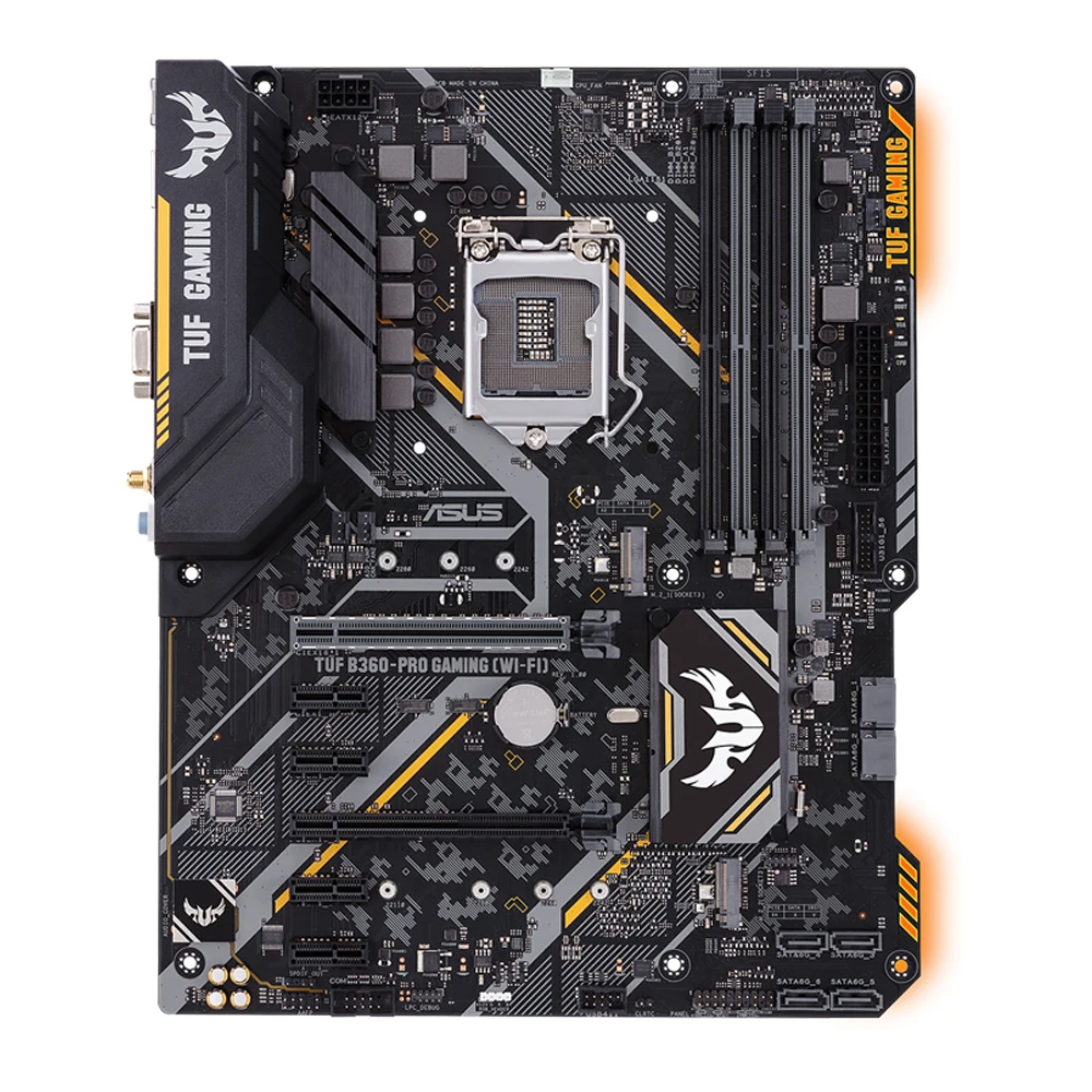 ASUS-placa base TUF B360-PRO GAMING(WI-FI), agente de juego, pollo, nacional, Intel B360/LGA 1151 - imagen 3