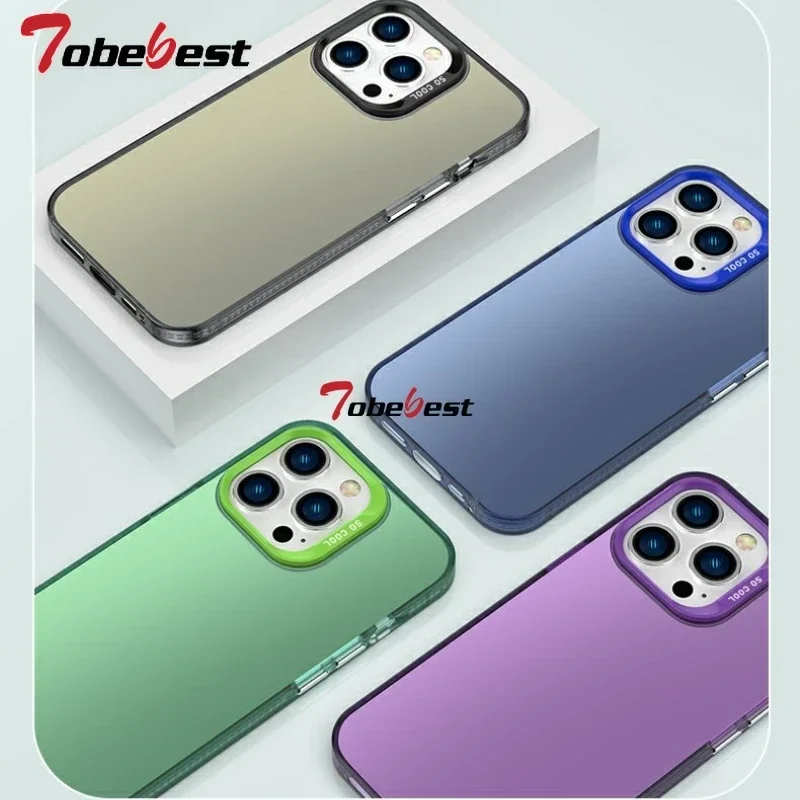 Armadura a prueba de golpes láser Aurora funda para Xiaomi POCO X6 X5 X3 NFC F6 F5 F4 F3 GT M6 M4 M3 Pro cubierta mate IMD - imagen 5