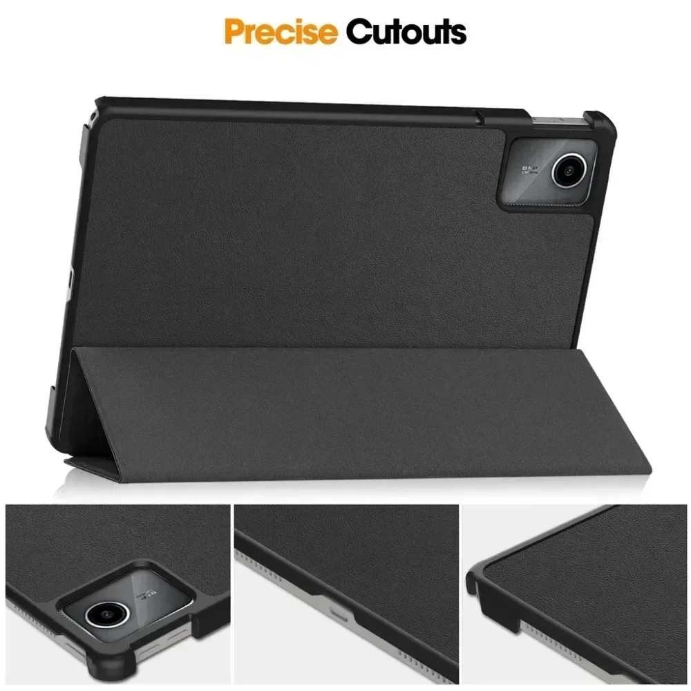 Funda para tableta inteligente Lenovo Tab M11 TB330FU TB331FC Xiaoxin Pad 2024, 11 pulgadas, soporte triplegable, funda para Xiaoxin Pad 2024 - imagen 3