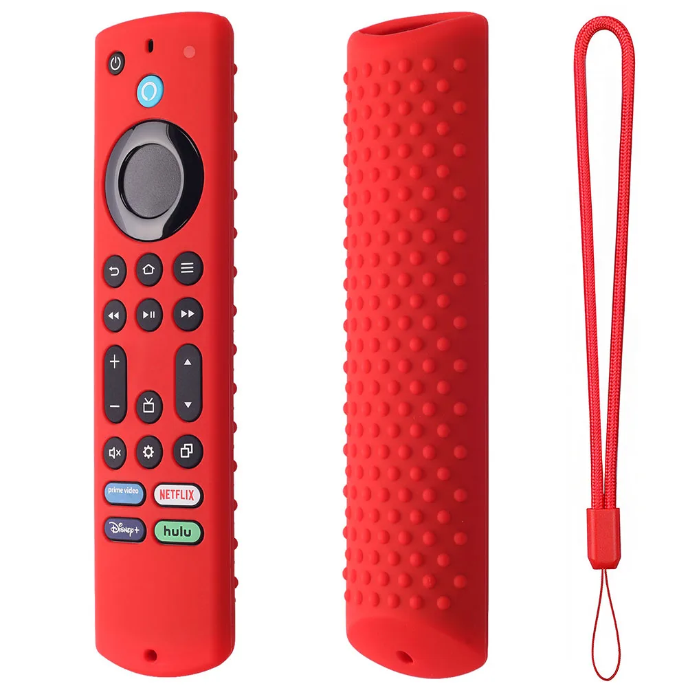 Funda de silicona para mando a distancia Toshiba/Insignia Fire TV(NS-RCFNA-21/CT-RC1US-21/CT95018), Protector a prueba de polvo y golpes - imagen 3