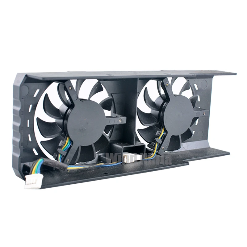 HA5010H12SF-Z Ventilador de refrigeración de tarjeta gráfica de 4 pines DC12V 0.13A para RX460 RX550 RX560 2GB 4GT LP OC - Accesorio de hardware de computadora