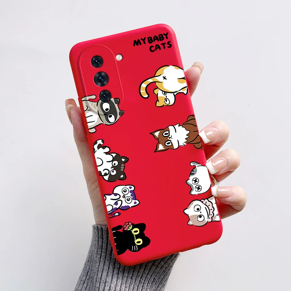 Funda de silicona blanda para Huawei Nova 10 Pro, carcasa pintada con estilo, parachoques trasero, funda de teléfono Nova10 Se - imagen 4
