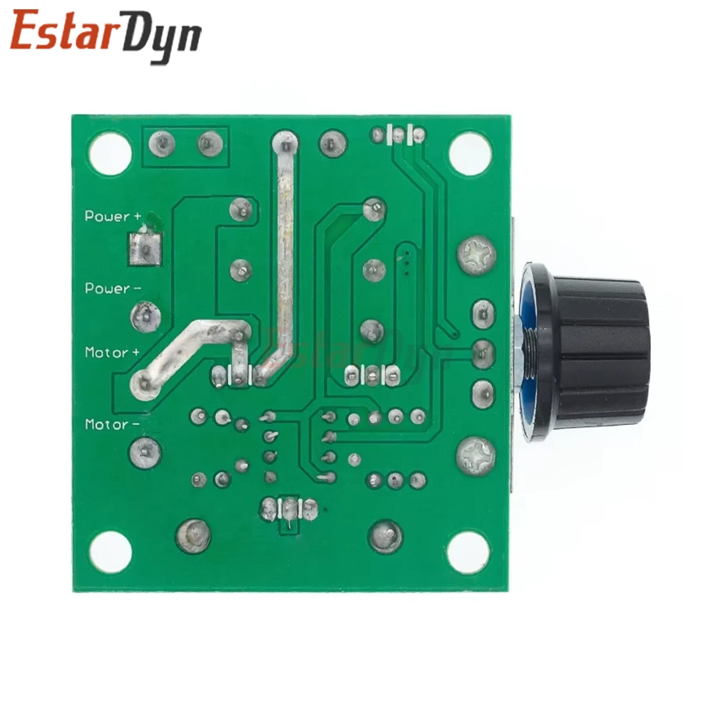 Controlador de velocidad del Motor PWM DC 12V ~ 40V 10A interruptor regulador de velocidad Variable continuo para Control de accionamiento del Motor sin escobillas del ventilador - imagen 3