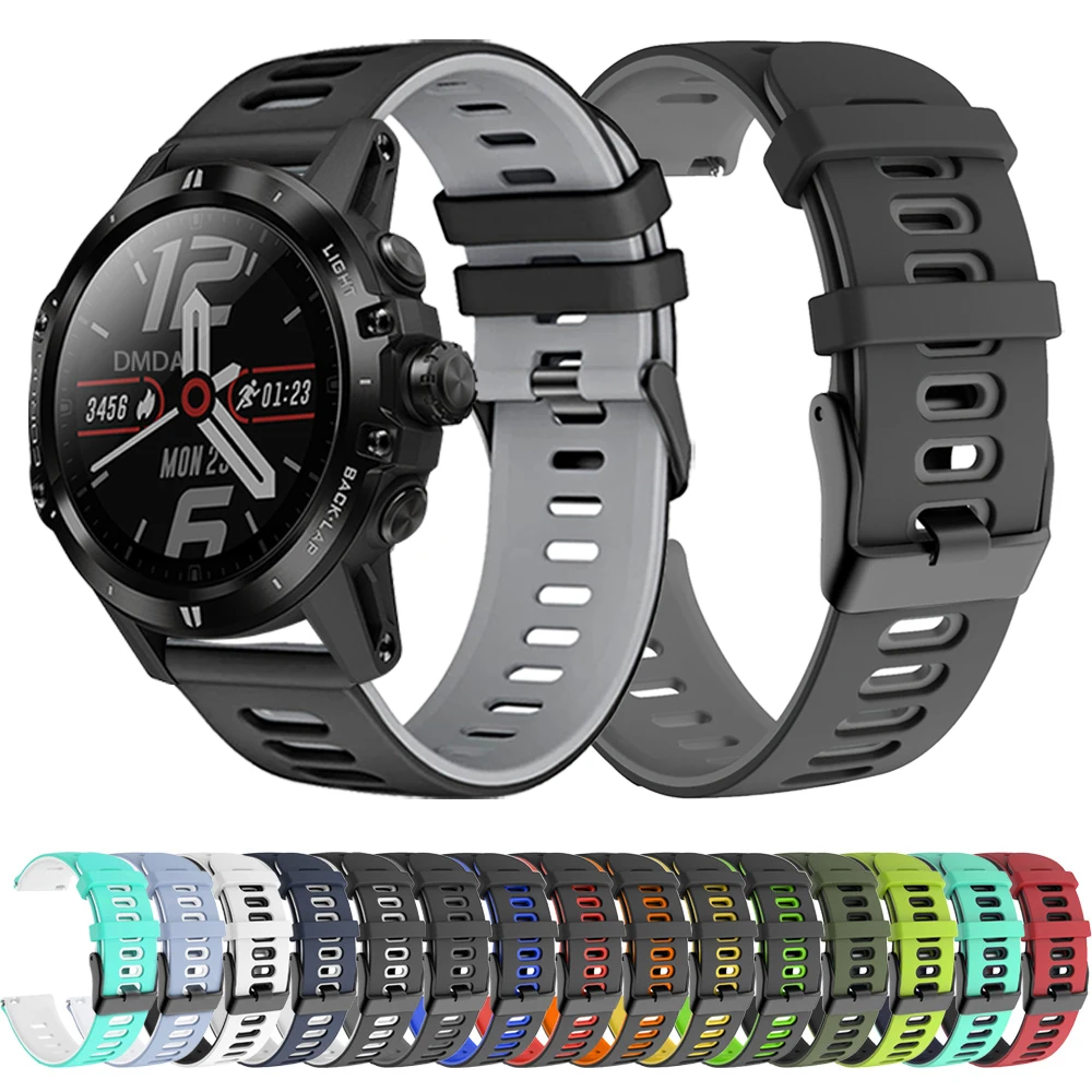 Correa deportiva para reloj inteligente, pulsera de silicona suave de repuesto para COROS PACE 3/PACE 2, APEX 2 Pro de 42mm y 46mm, 20mm y 22mm