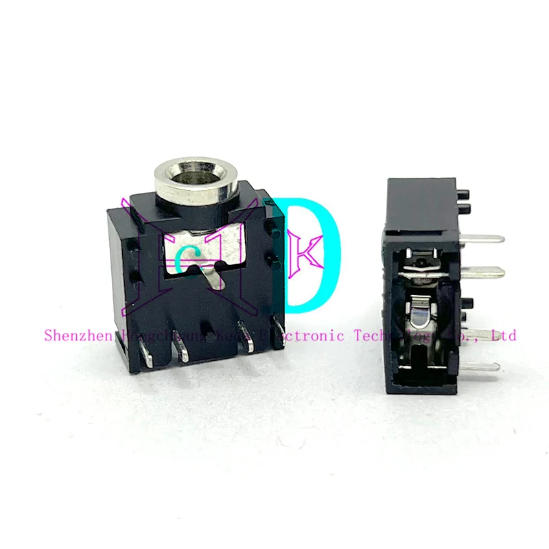 10 Uds PJ-307 PJ307 3,5mm 3 pines conector de canal Mono conector de Audio PCB 3F07 toma de auriculares - imagen 5