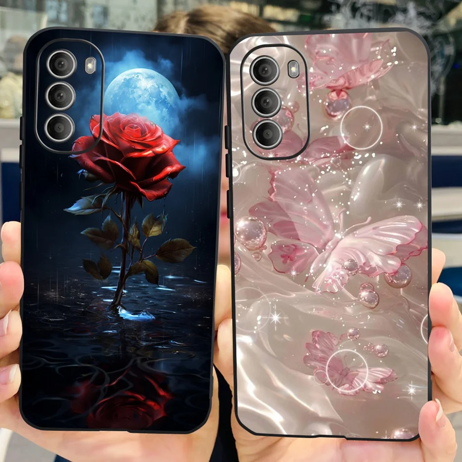 Para Motorola Moto G51 5G funda XT2171-2 funda pintada de moda 6,8 ''fundas de teléfono de silicona suave para Moto G51 G 51 MotoG51 5G parachoques - imagen 2