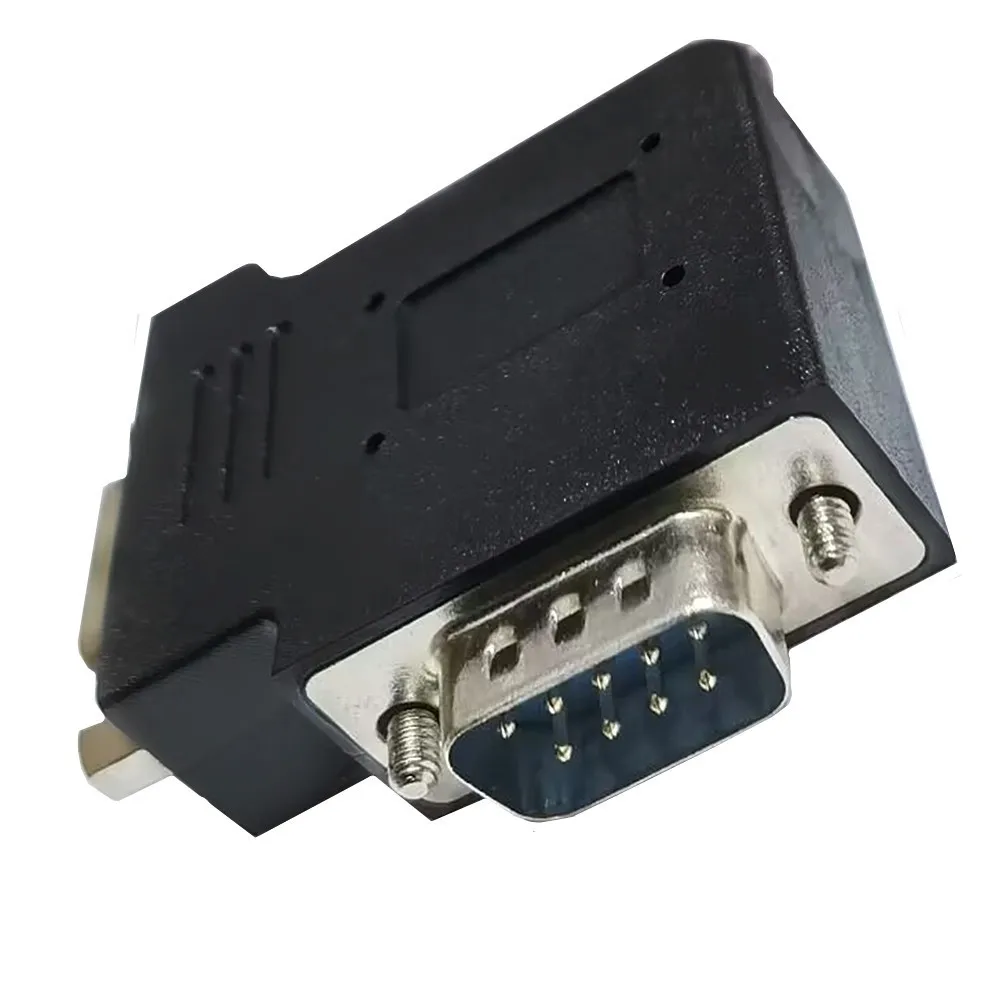 Adaptador de acoplador de cambiador de 90 grados, conector RS232 DB9, Pin macho a hembra, izquierda y derecha - imagen 4