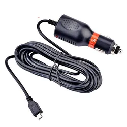 Cargador Mechero Garmin Coche 5V 2A – Cable 3,5m GPS DVR Dash Cam