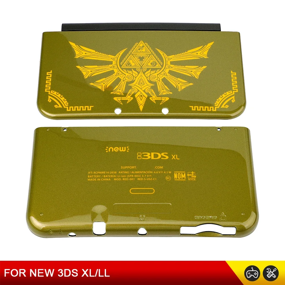 Azul verde púrpura 9 colores para el nuevo 3DS XL/LL carcasa superior e inferior cubierta de placa frontal de repuesto para la nueva consola 3DS XL - imagen 3