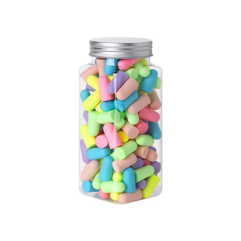 Tapones para los oídos de 60/120 Uds., protección contra la reducción de ruido, aislamiento acústico, espuma suave, cancelación del sueño, tapones para los oídos antiruido para dormir - imagen 2