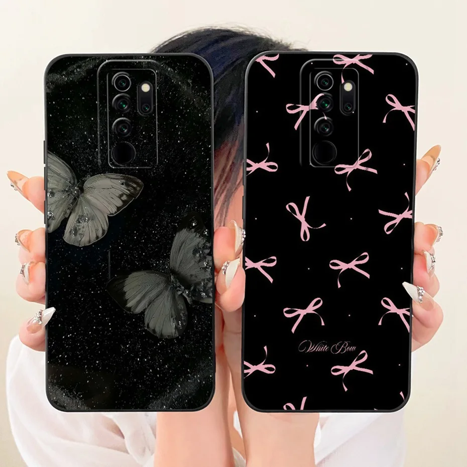 Bonita funda de teléfono estampada para Xiaomi Redmi Note 8 Pro, fundas de silicona suave a prueba de golpes para Redmi Note8 8Pro, fundas para parachoques - imagen 4