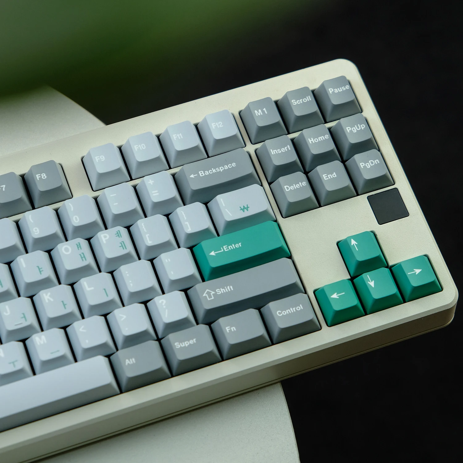 GMK-Teclado mecánico de sublimación para interruptor MX, teclas de perfil de cereza, inglés, coreano, PBT, 5 lados, Shif 1,75 - imagen 3