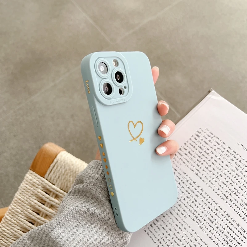 Funda de teléfono Love Heart para Xiaomi Redmi Note 12S 11S 10 10S 13 12 Pro Plus 13C 4G Mi 13T 14 11T 11 Lite 12T Poco X5 F5 Pro - imagen 4