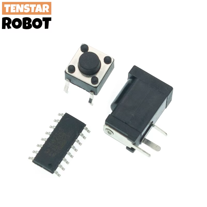 Kit Bricolaje Reloj Arena Electrónico 5V con LED y PCB Doble Capa - imagen 2