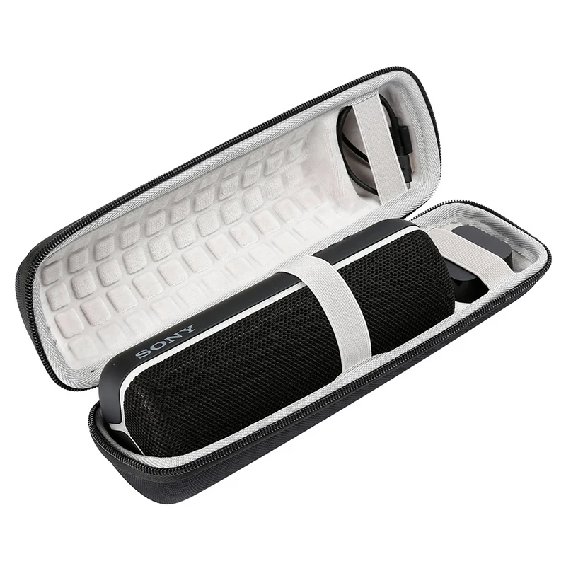 ZOPRORE-funda protectora de viaje dura de EVA para altavoz inalámbrico Bluetooth Sony SRS-XB22, espacio adicional para enchufe y Cable
