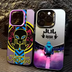 Funda iPhone Antigolpes Mate Rapper JuL C'est Pas Des Lol
