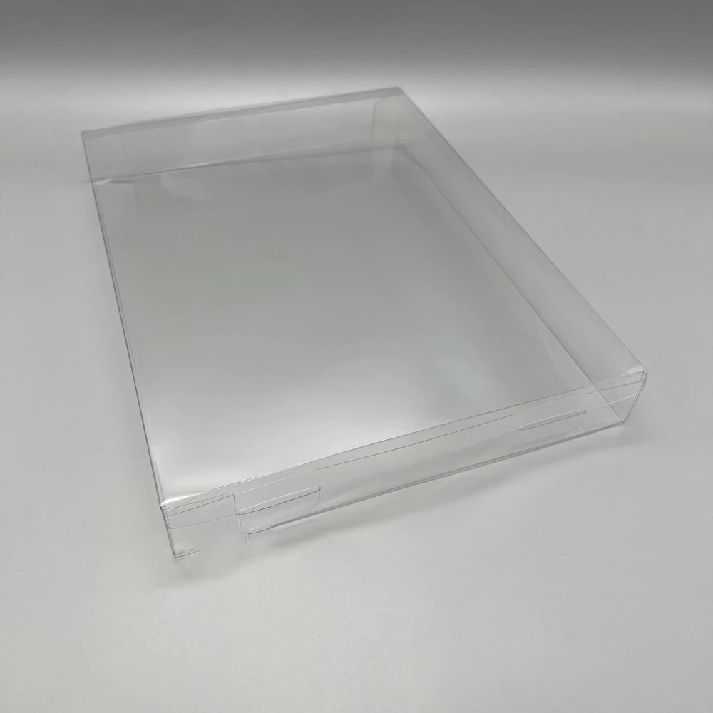 Protector de caja PET para reflexión azul: cajas de colección transparentes TIE para PlayStation 4 PS4 Game Shell estuche de exposición transparente - imagen 2