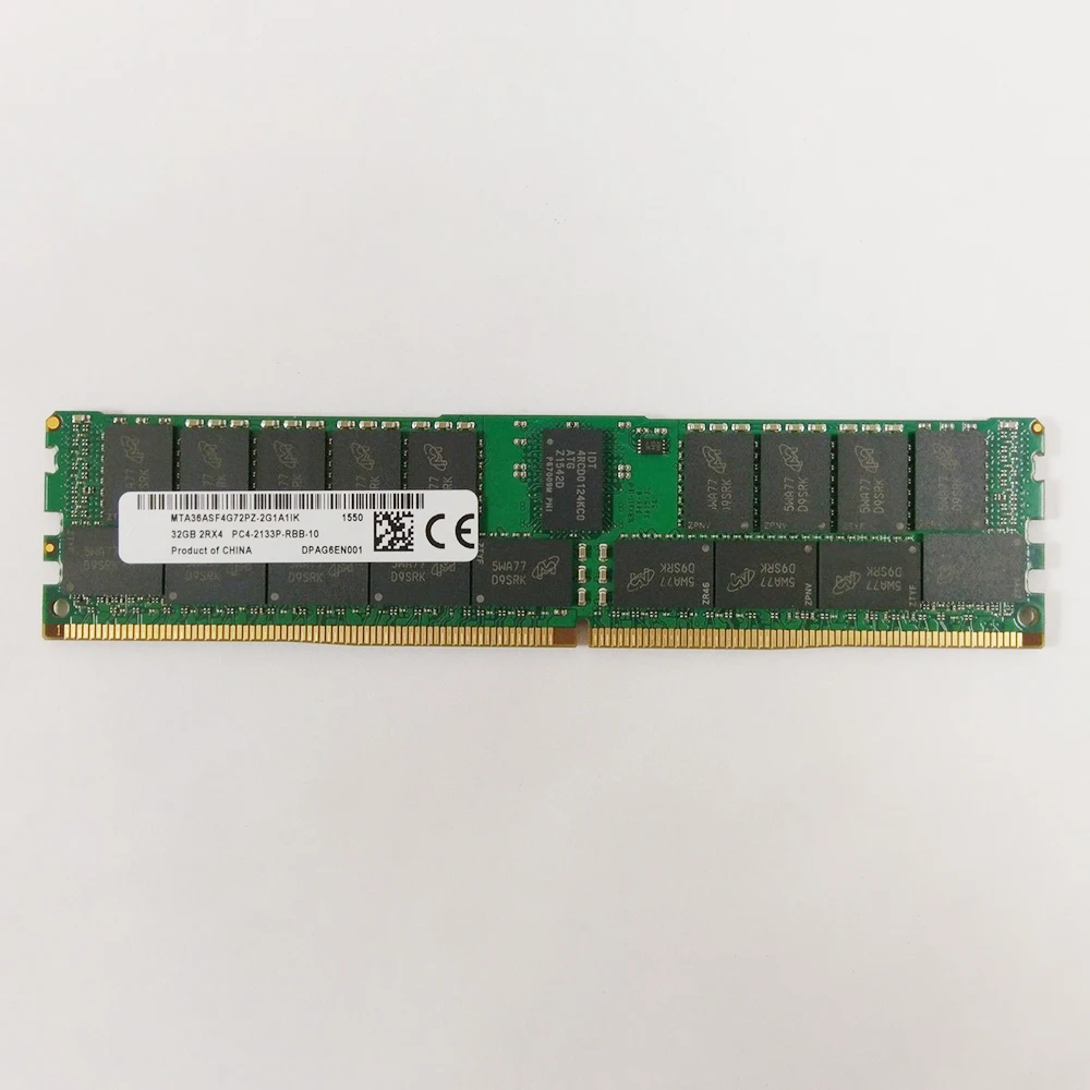 1 Uds RAM MTA36ASF4G72PZ-2G1A1 memoria de servidor envío rápido alta calidad 32GB 32G 2RX4 PC4-2133P DDR4 2133 ECC REG - imagen 3