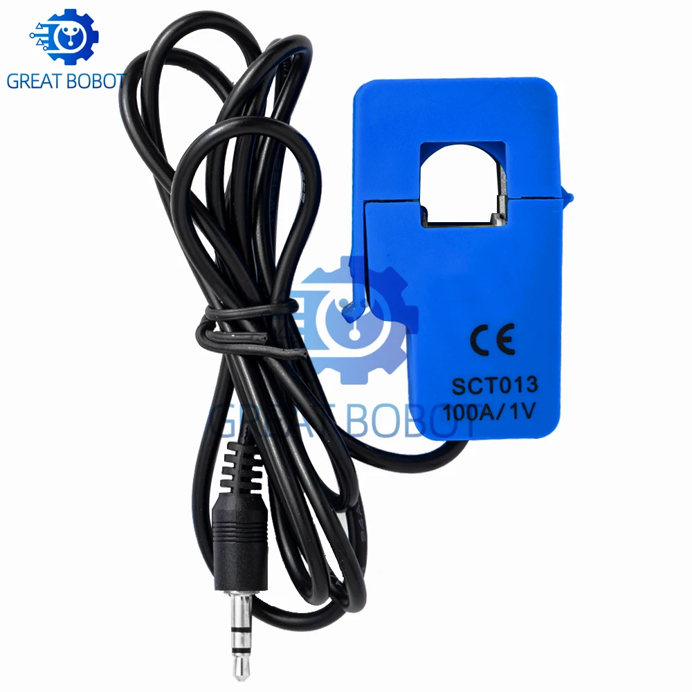 Transformador de corriente de núcleo dividido no invasivo Sensor de corriente CA-100A, 30A,50A (SCT-013 - 000, SCT - 013 - 030, SCT - 013 - 050) - imagen 3
