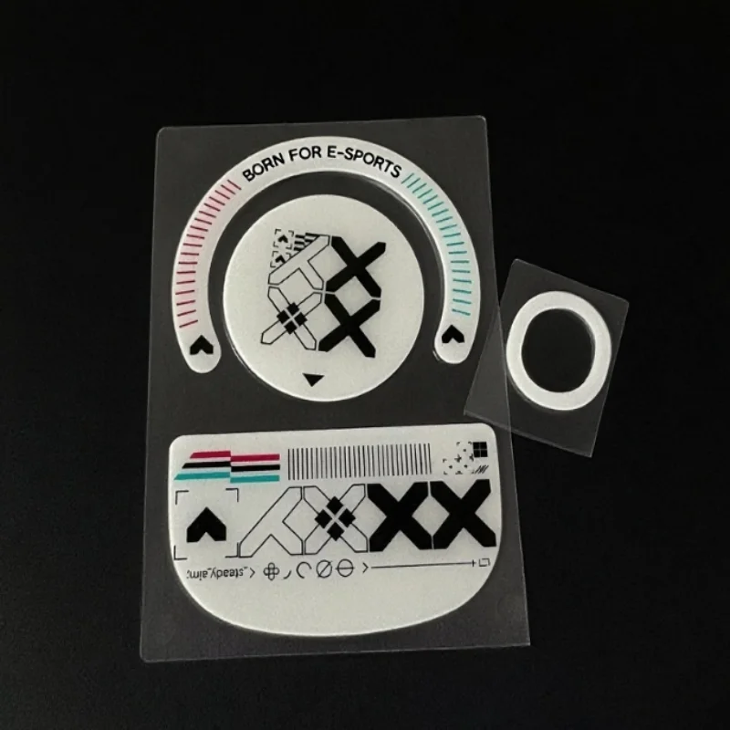 1 Juego de patines de ratón de cristal, patines con pies deslizantes, pegatinas para ratón, almohadilla para Logitech G Pro Wireless GPRO X, bordes curvos redondeados superligeros - imagen 3