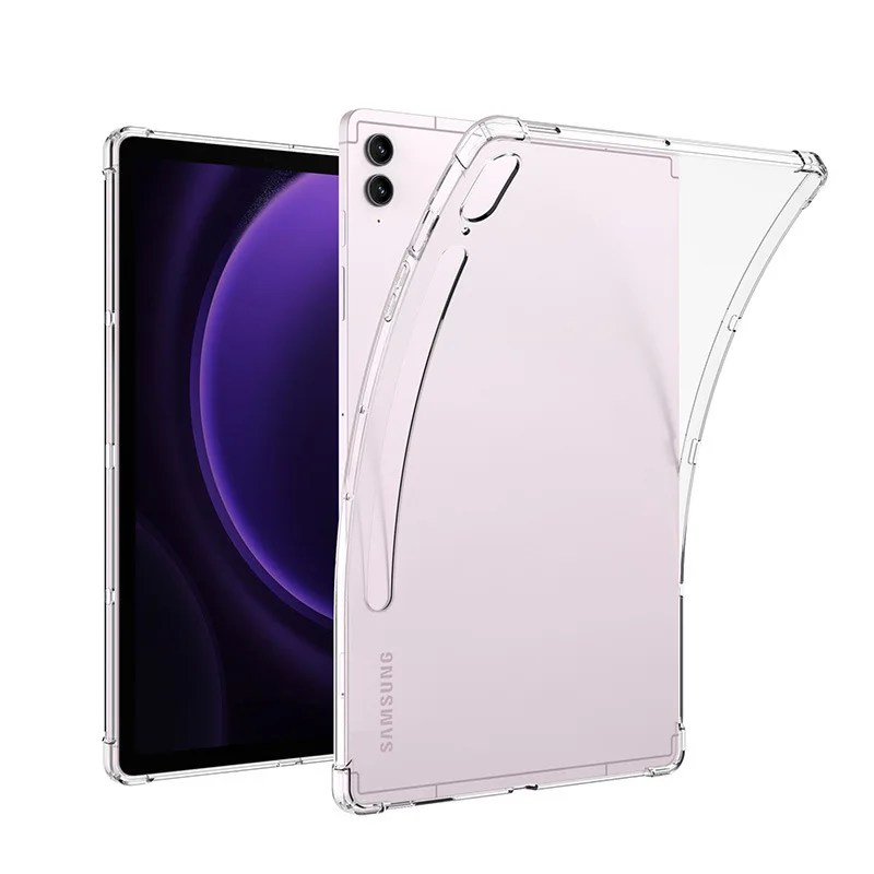 Funda transparente para Samsung Galaxy Tab S10 S9 Ultra 14,6 pulgadas Tab S10/S9 + FE 12,4 pulgadas Funda de Airbag de Tpu suave para S10 FE + - imagen 2