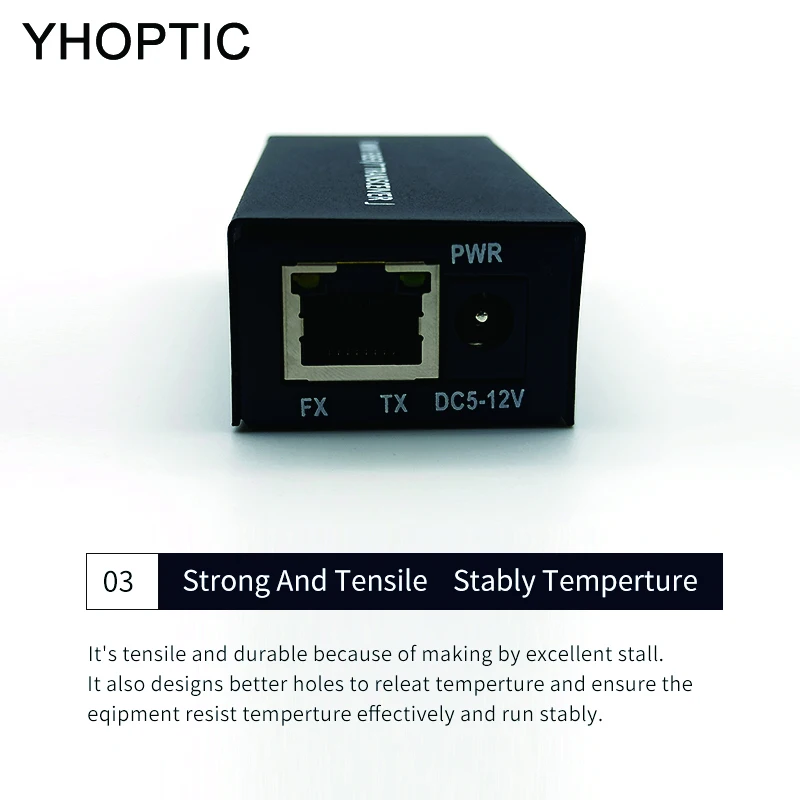 Mini interruptor de fibra óptica, módulos transceptores SFP de 1000/100 Mbps, puertos RJ45 de 1,25G, conectividad Gigabit, interruptor de fibra óptica - imagen 5