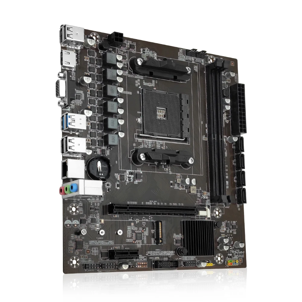 MACHINIST-placa base B450 AM4, ranura compatible con AMD Ryzen de 1-5 generación, CPU, HDMI, VGA, memoria DDR4 de escritorio, doble canal, NVME, M.2, NGFF - imagen 2
