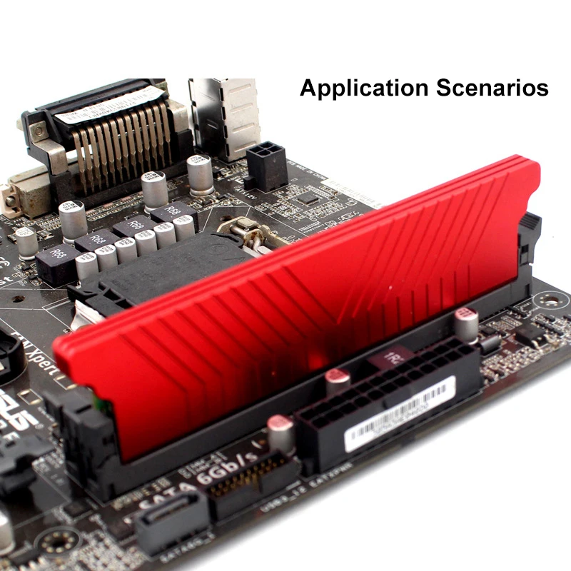 Disipador de calor del módulo de memoria DDR3/4/5, disipador de calor Ram de escritorio para todas las series de palos Ram, herramienta de protección de doble capa de disipación de calor - imagen 5