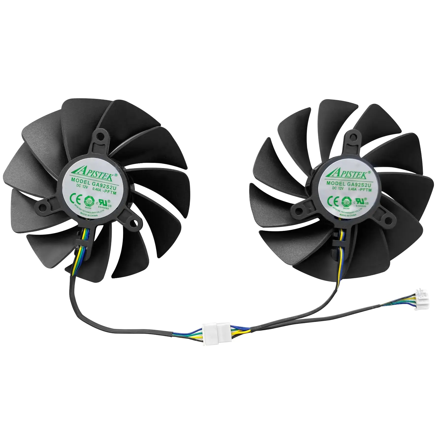 Reemplazo del ventilador de la tarjeta de vídeo para Zotac 88mm RTX 4060 X Gaming OC TWIN 88MM GA92S2U RTX4060 ventilador de refrigeración de la tarjeta gráfica - imagen 2