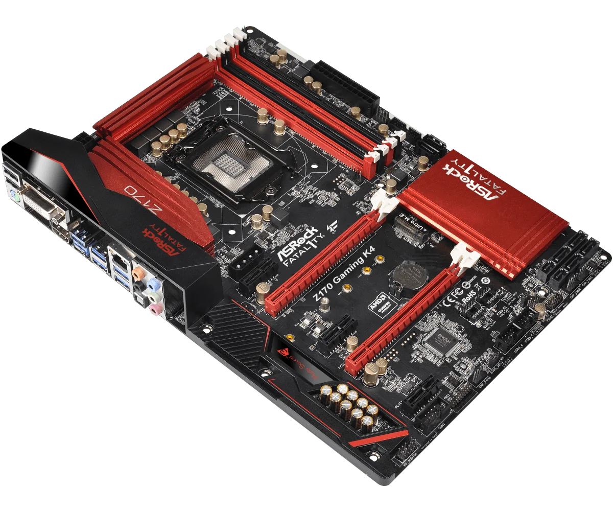 Placa base ASRock Fatal1ty Z170 Gaming K4 Intel Z170 LGA 1151 DDR4 64GB ATX compatible con CPU Intel Core i5-6500 i3-7100 G4400 - imagen 3