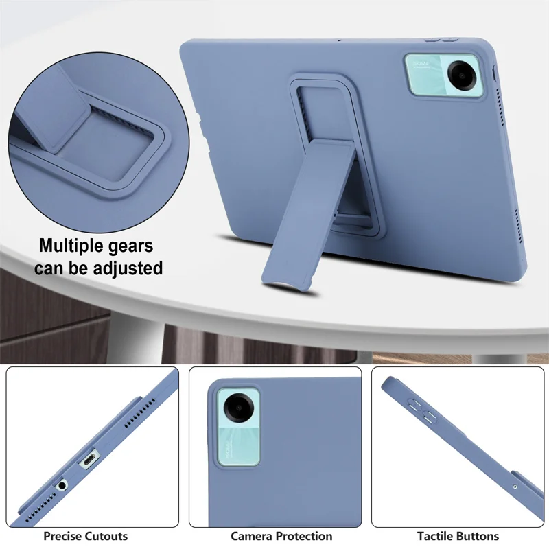 Funda para XiaoMi RedMi Pad SE 11, Funda de 8,7 pulgadas con soporte, Funda MIPad 6 6Pro 11 "7 7Pro 11,2", Funda de silicona suave de TPU con Airbag - imagen 5